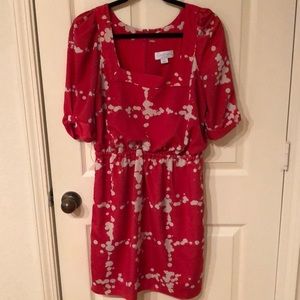 Red & white Jessica Simpson dress